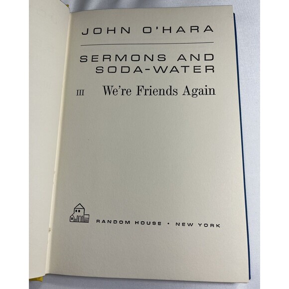 Sermons and Soda-Water 3 Book Box Set John O'Hara Slipcase 1960 Third Print - Picture 11 of 16